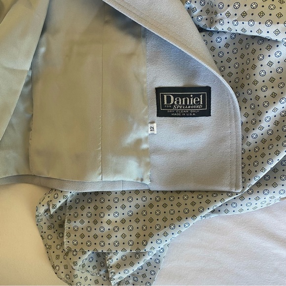 vintage 90s daniel for spellbound skirts & blazer suit set / size 12 - Picture 5 of 5